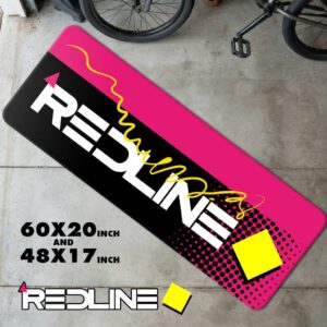 Vintage Redline RL 20 II BMX Runner Rug | Retro 80s Freestyle Floor Mat