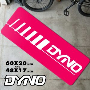 Vintage Dyno BMX Runner Rug | Retro 80s Freestyle Floor Mat